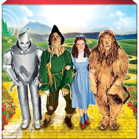 The Wizard Of Oz Dorothy And Friends Box Sign