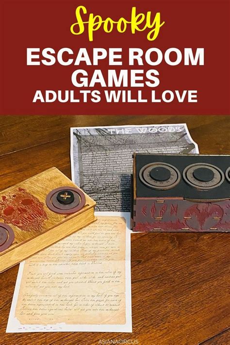Thrilling Escape Room Kits For Adults Best Escape Room Games Ac In