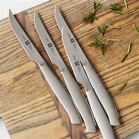 Zwilling Ja Henckels Twin Stainless Steel Steak Knives Set Of 4