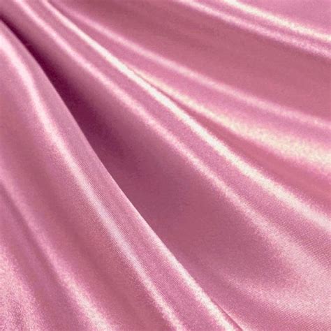 Dusty Pink 100 Silky Charmeuse Satin Fabric By The Yard Etsy