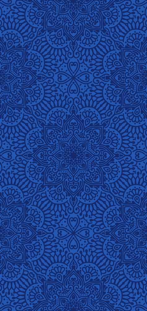 Iphone Wallpaper Hd Luxury Blue Pattern