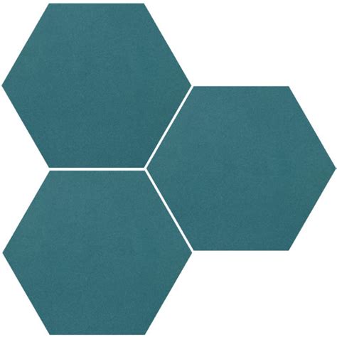 Granada Tile Teal 8 X 9 Hexagon Cement Tile Gbtile Collections