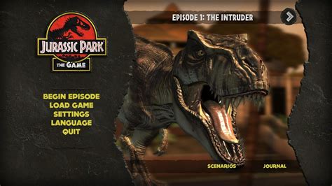 Jurassic Park The Game Download Videogamesnest