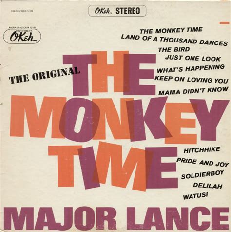 The Monkey Time Vinyl 1964 Funk Major Lance Download Funk Music