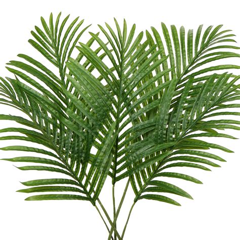Buy Large Artificial Palm Leaves Palm Fronds Tropical Leaves Areca Palm