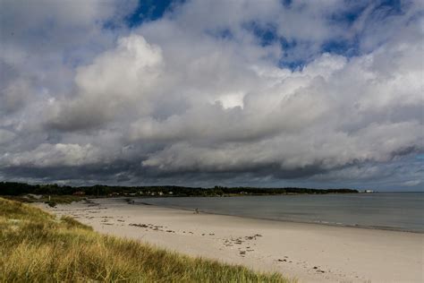 Kostenloses Foto Strand Meer Wolken Dünen Urlaub Kostenloses