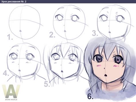 How To Draw Anime Girl In 6 Steps Publishing Pixel2life