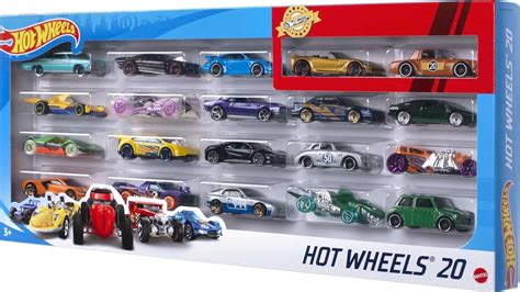 20 Carrinhos Hot Wheels Mattel H7045 Em Promoção No Oferta Esperta