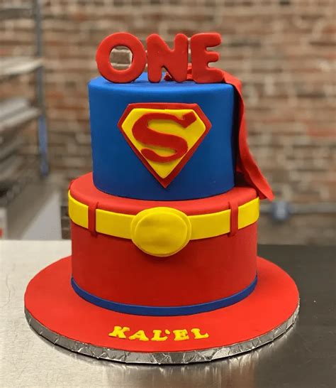 Superman Birthday Party Cake Birthday Wishes Cake Baby Birthday Cakes
