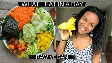 What I Eat In A Day Raw Vegan So Delicious Youtube