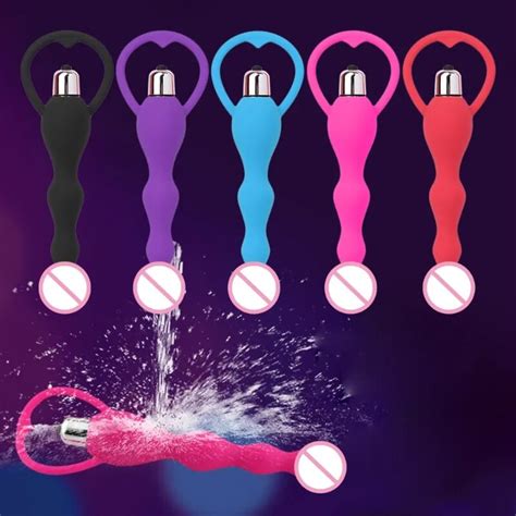 sex toys butt plug new waterproof silicone anal beads vibrator butt plug sex products anal sex