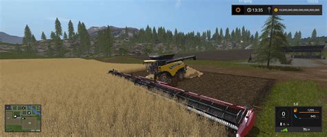 Huge New Holland Header V10 For Ls 17 Farming Simulator 2022 Mod Ls