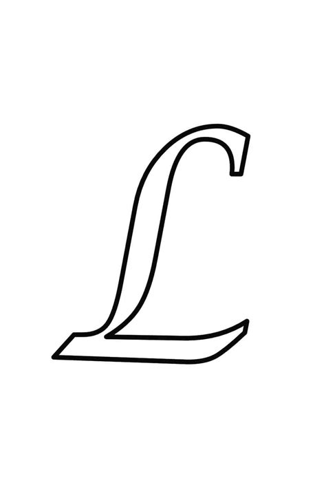 Free Printable Bubble Letter L Bubble Alphabet Letters