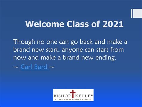 Ppt Welcome Class Of 2021 Powerpoint Presentation Free Download Id9375512