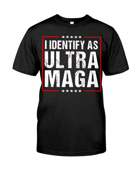 I Identify As Ultra Maga Shirt Support Great Maga King 2024