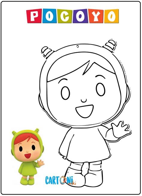 Pocoyo Y Nina Para Colorear Images And Photos Finder