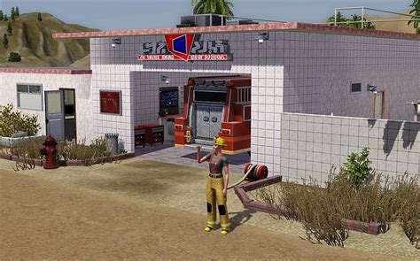 Mod The Sims From Gta 5 Sandy Shores Fire Station