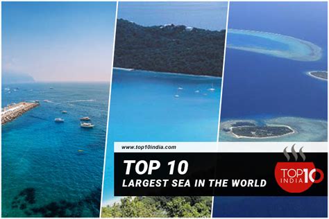 Top 10 Largest Sea In The World Worlds Largest Sea Top 10 India