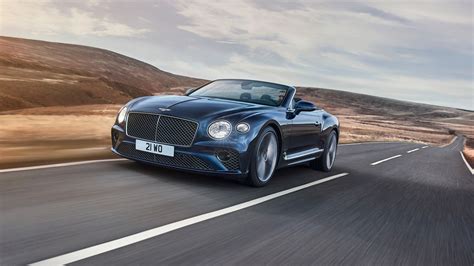 Bentley Continental Gt Speed Convertible 2021 4k 2 Wallpaper Hd Car