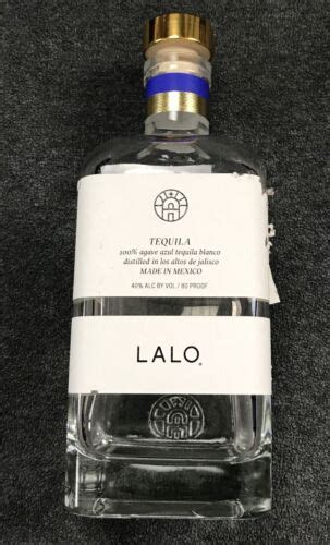 Lalo Blanco Tequila Bottle Empty 750ml W Oem Cap Made In Mexico Ebay