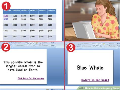 This tool was created over the weekend for a jeopardy presentation in one of my classes during high school. 3 Ways to Make a Jeopardy Game - wikiHow