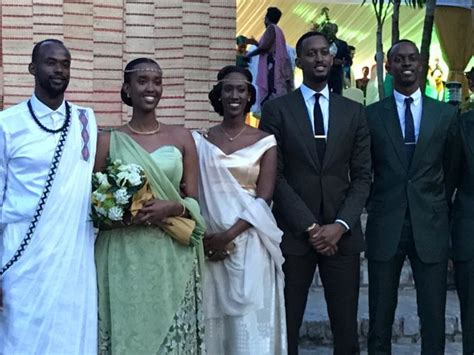 Photos 25 Year Old Ange Kagame Weds In Lavish Rwandese Ceremony