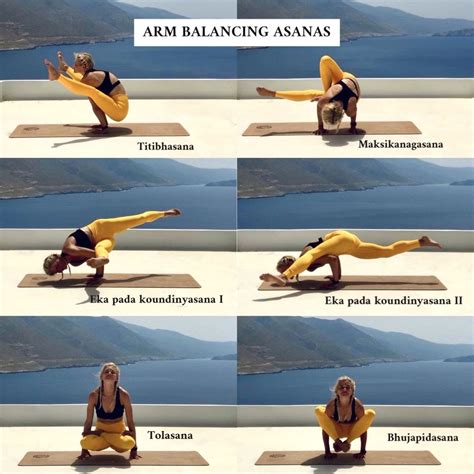Arm Balancing Yoga Asanas Yoga Balance Poses Arm Balance Yoga Poses