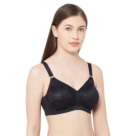 Non Padded Minimiser Cotton Polyester Cup Bra Black At Rs 1299piece