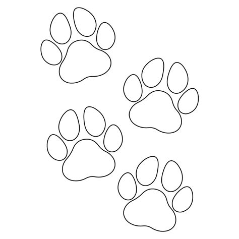 How To Draw A Dog Paw Step By Step