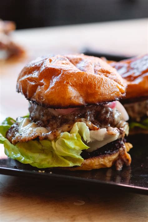 Gourmet wagyu burgers are out of this world. Wagyu Burger | The Sauce by All Things Barbecue | Recipe ...