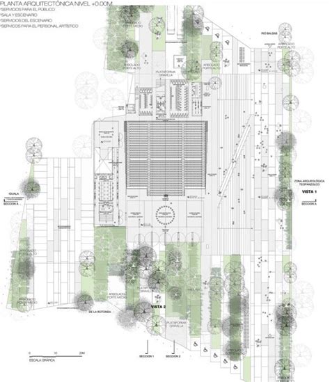 Auditorium Architecture Masterplan Architecture Landscape