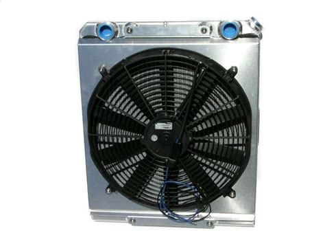 Radiator Dragster Style 175 X 22 With Fan And Shroud Meziere