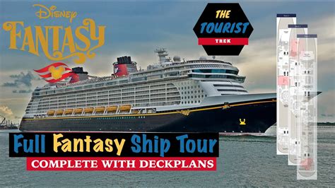 Full Disney Fantasy Ship Tour With Deck Plans Youtube