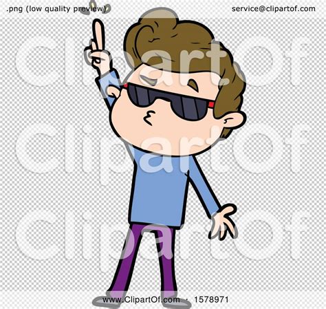 Cartoon Cool Guy By Lineartestpilot 1578971