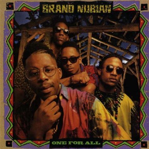 One For All By Brand Nubian Album Cover Classic Hip Hop Albums Brand