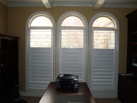 Window Treatment Solutions For Arched Windows Clearview Shutters