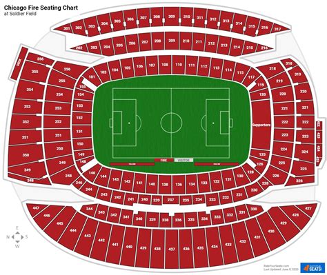 Chicago Fire Seating Charts At Soldier Field