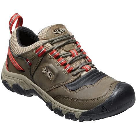 Keen Mens Ridge Flex Waterproof Hiking Shoes Wide Bobs Stores