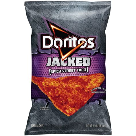 Doritos Jacked Spicy Street Taco Tortilla Chips 3125 Oz Bag Walmart