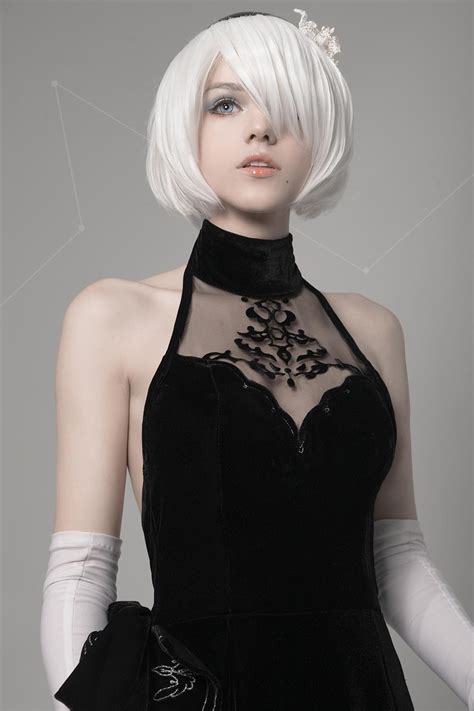 2b from nier automata cosplay ballroom version r cosplaygirls