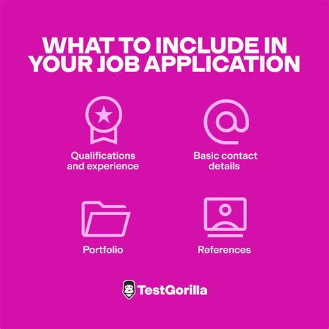 What to Include and Not Include on Your Job Application - TestGorilla