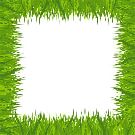 Grass Frame (PNG Transparent) | OnlyGFX.com png image