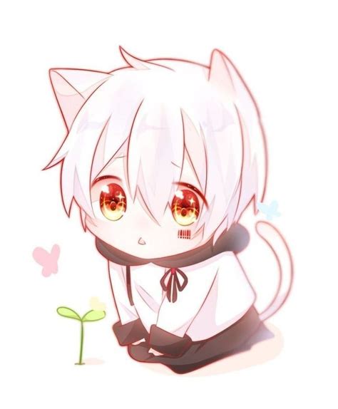Matching Icons Chibi Anime Kawaii Cute Anime Chibi Anime Cat Boy