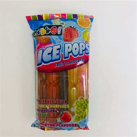 Ice Pops Assorted Flavours 10 Pack Taste One