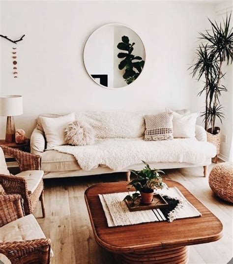 Home Aesthetics Living Room Boho Simple Minimalist Living Room