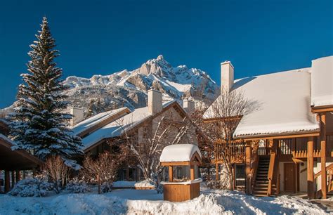 Banff Rocky Mountain Resort Banff Ski Resort Canada Snowcapped