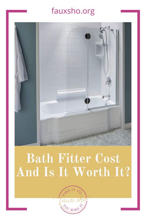 Bath Fitter Cost What You Must Know About These Bathtubs Faux Sho