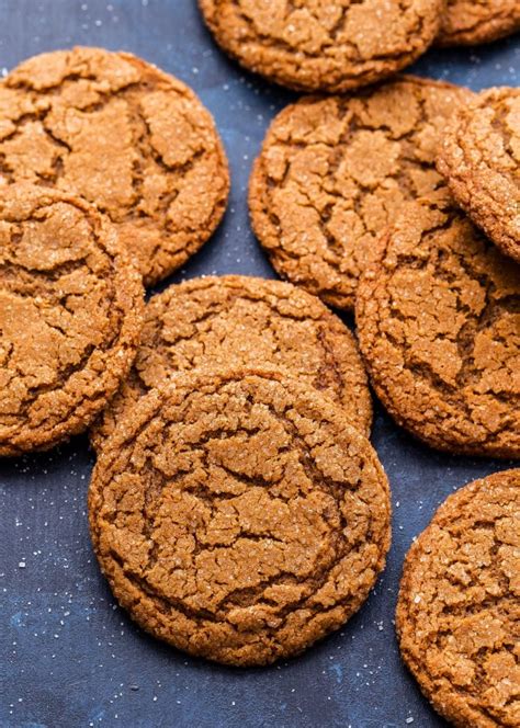 Chewy Ginger Molasses Cookies Recipe Runner