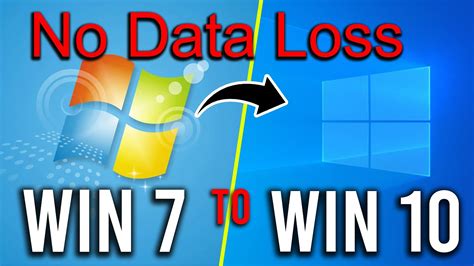 How To Upgrade Windows 7 To Windows 10 Without Losing Data Free