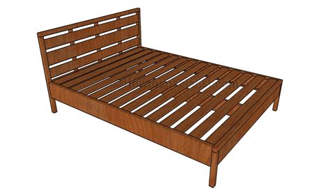 Queen Platform Bed Plans Howtospecialist How To Build Step By Step